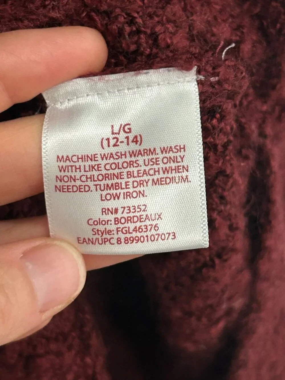 Faded Glory soft cozy